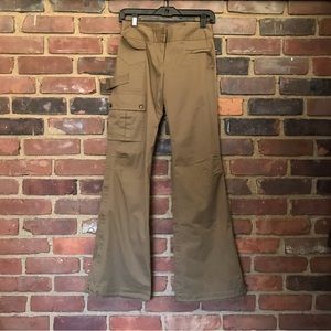 BCBG Cargo Utility Pants In Olive Green Size 2 (W28 X L32.5) -Low rise